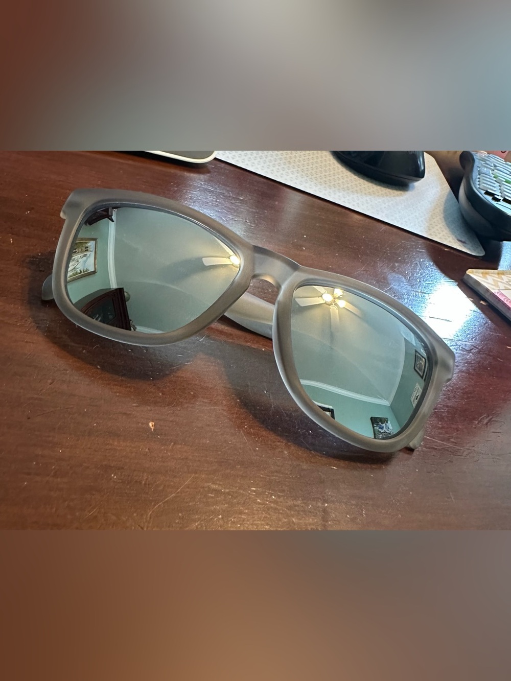 Goodr Gray Frame/Mirror lense Polarized Sunglasses